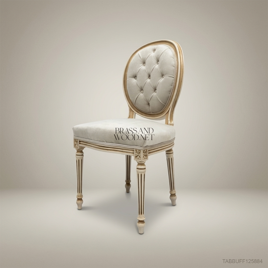 Louis XVI Floral Carved Dining Suite