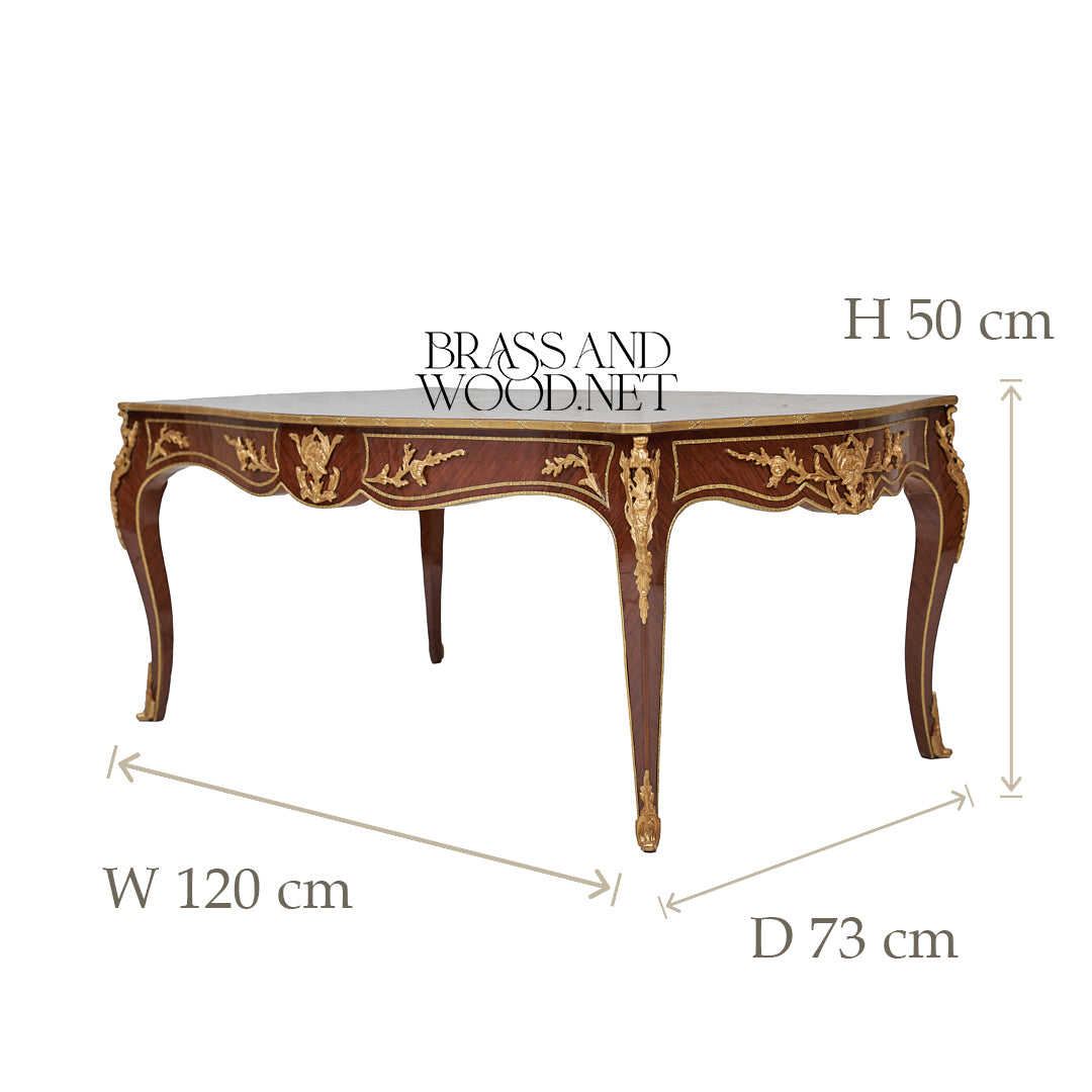 طاولة وسطيةمستطيل -  60*120رجل لوكانز